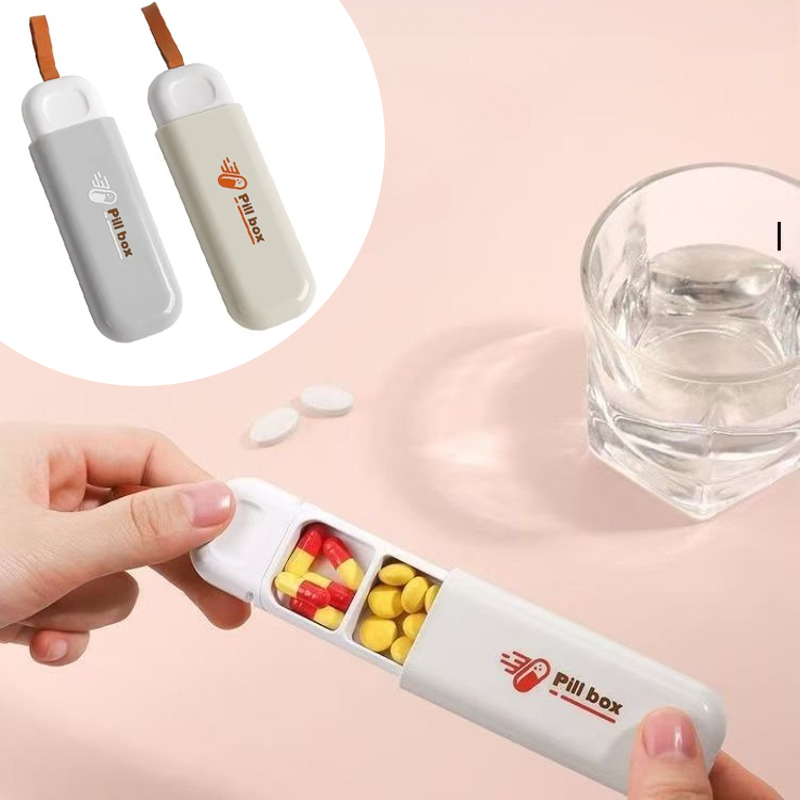 Health & Wellness Unlimited - Estojo portátil e colorido com 3