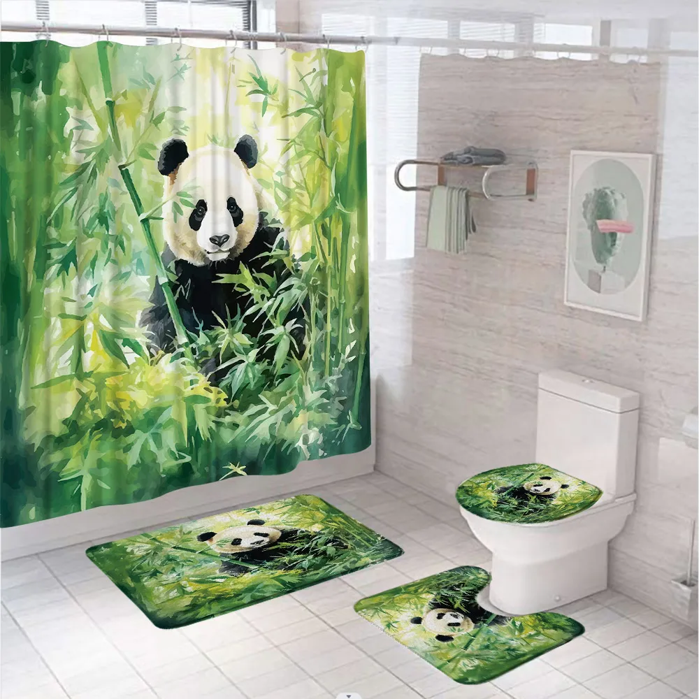 Conjunto De Cortina De Chuveir - Bamboo Bath Mat avaliação e preço