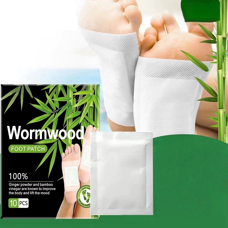 10 peças absinto pé remendo ca - Detox Foot Patch avaliação e preço