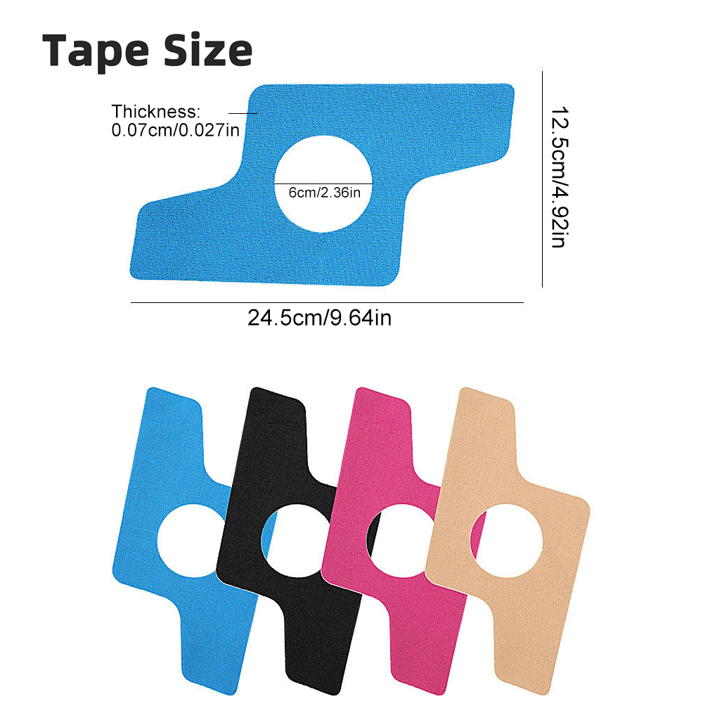 5PCS Fita Cinesiológica Pré-Co - Sports Taping Precut avaliação e preço